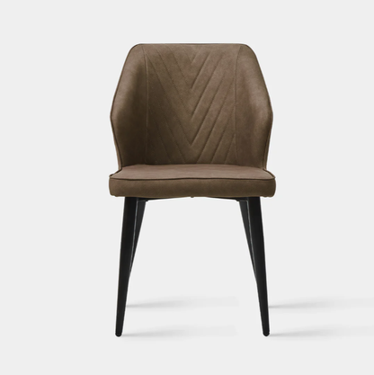 Daviyon Faux Leather Dining Chairs