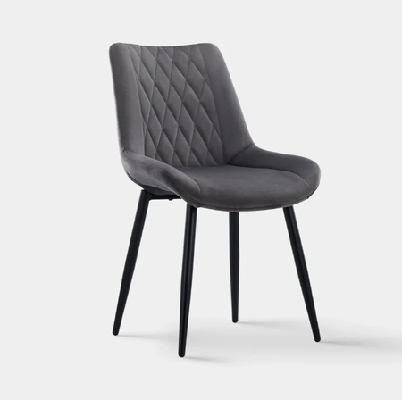 Carl Velvet Dining Chairs [Set of 2]