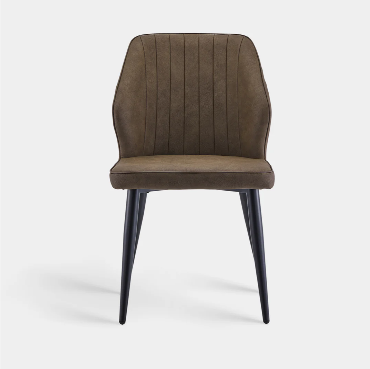 Danforth Faux Leather Dining Chairs [Set of 2]